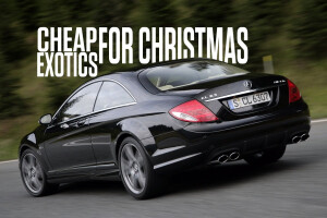 Cheap exotic performance cars for Christmas cover