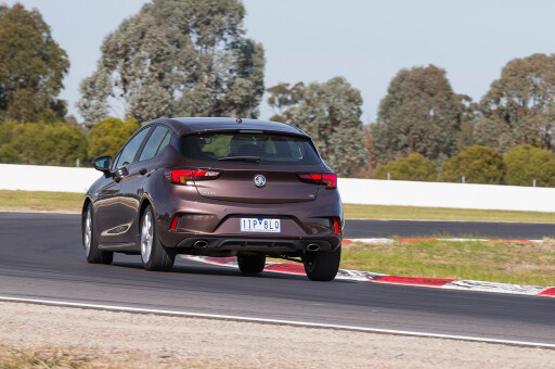 2017 Holden Astra RS rear