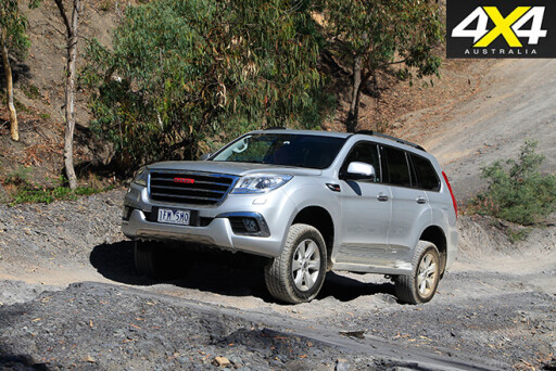 Haval H9 uphill driving