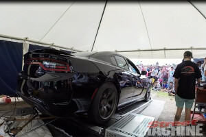 DODGE CHARGER HELLCAT ON THE DYNO AT COTM