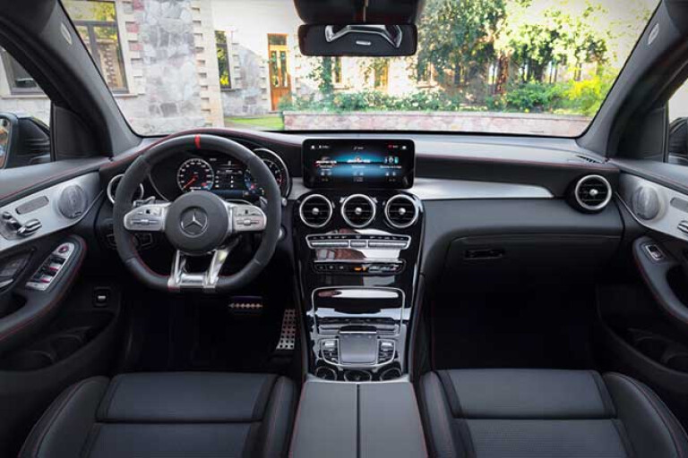 2020 AMG GLC43 interior