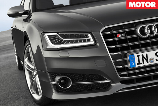 Audi s8 front