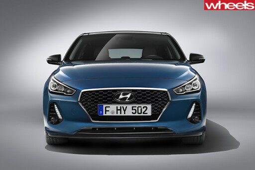 Hyundai -i 30-front -grille
