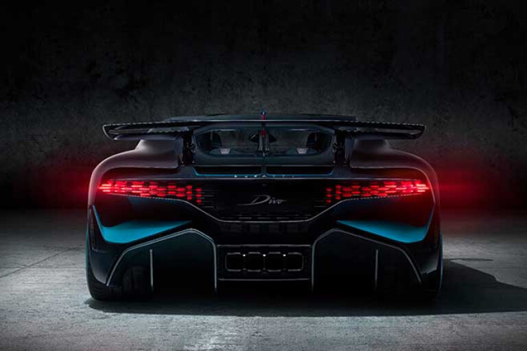 Bugatti Divo rear