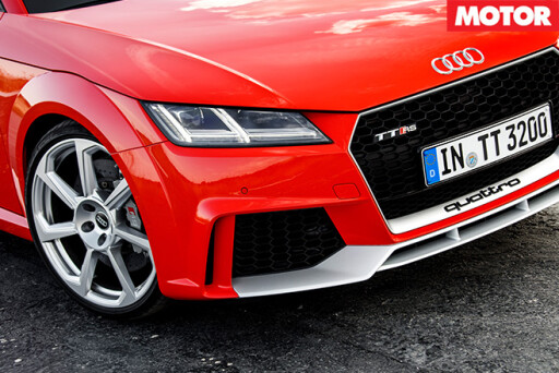 Audi TT RS front