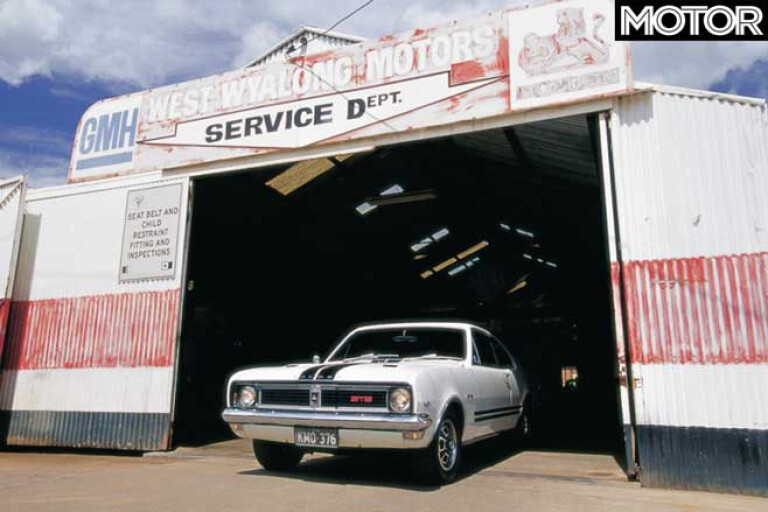 1969 Holden HT GTS 350 Monaro Melbourne to Bathurst drive garage