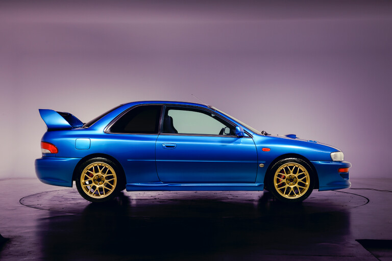 1998 Subaru Impreza WRX 22B-STi Version side