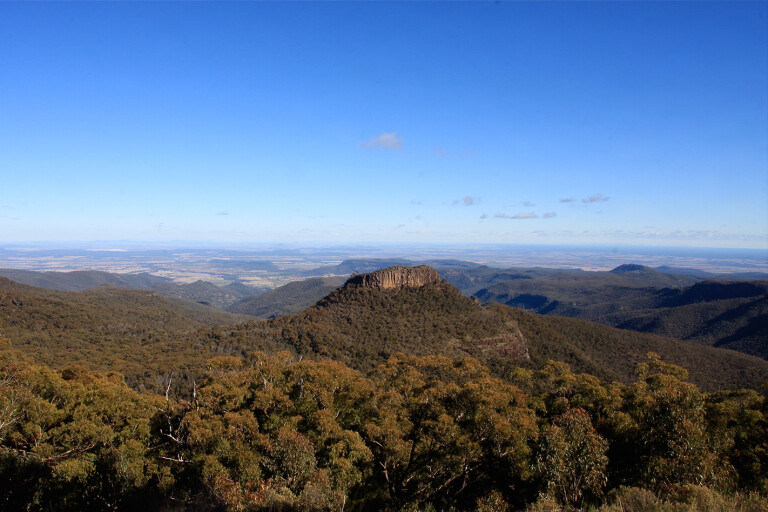 Mount Kaputar NSW lookout