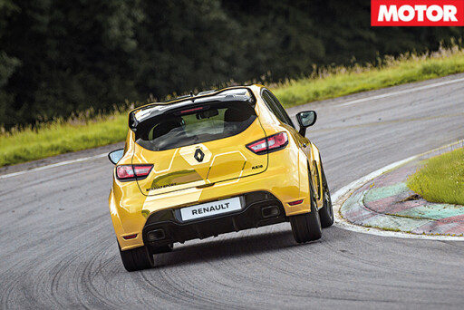Renault Clio RS16 rear driving