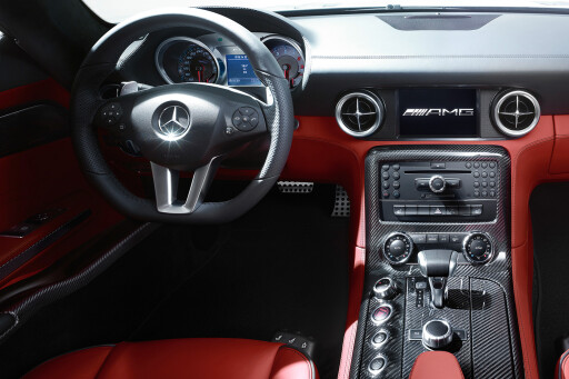Mercedes-Benz SLS AMG steering wheel