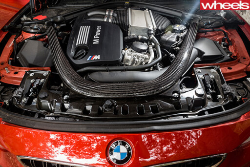 BMW M3 Engine Bay