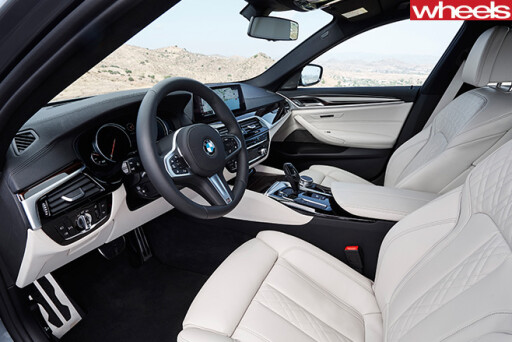 BMW-5-series -interior