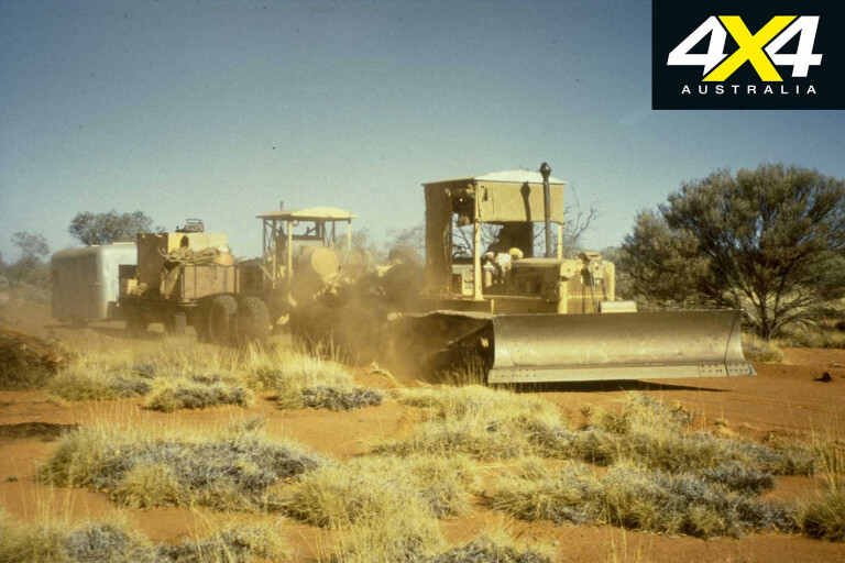 4 X 4 Personality Len Beadell Outback Road Construction Jpg