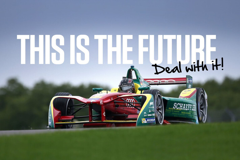 Formula E is the future whether you like it or not