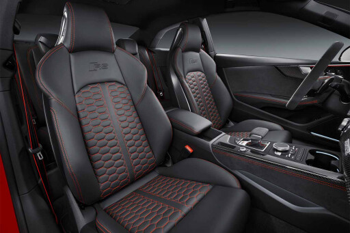 2017 Audi RS5 seats