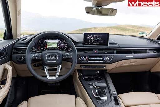 Audi -A4-First -Drive -dash