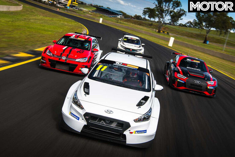 TCR Australia Series Car Line Up Dynamic Jpg