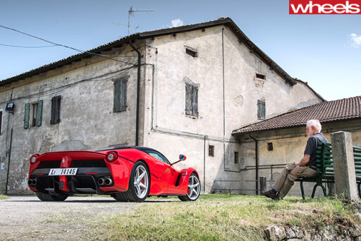 Ferrari -Enzo -parked