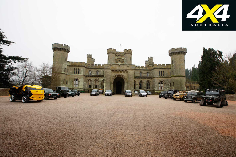 Land Rover Heritage Collection Eastnor Castle Driveway Jpg