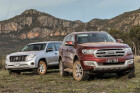 Ford Everest v Toyota Prado comparison review