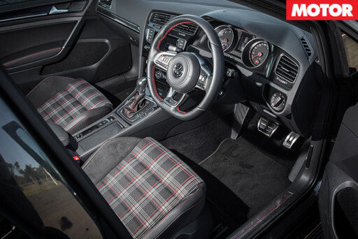 Golf GTi Performance interior