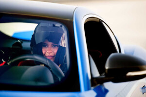 Saudi racer Aseel Al-Hamad marks end of female driving ban