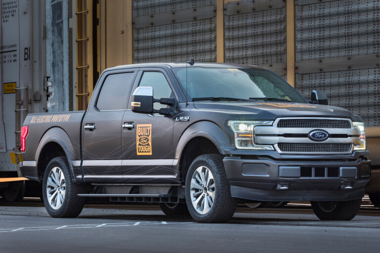 Ford F-150 electric prototype