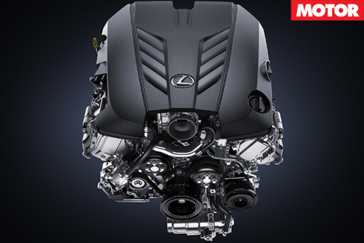 Lexus LC 500 engine