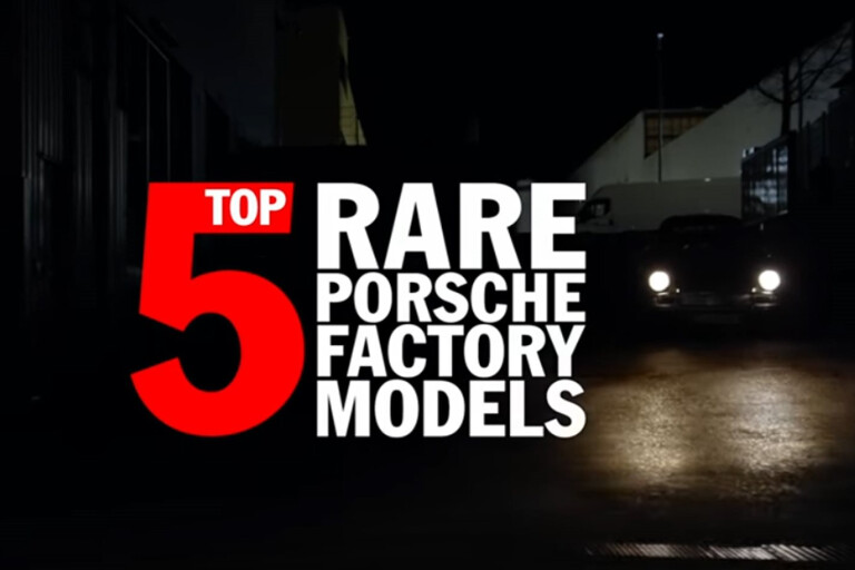 Porsche’s top five rarest models