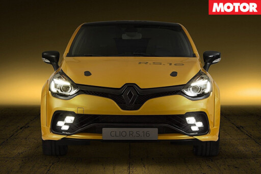 Renault Clio RS16 Concept front