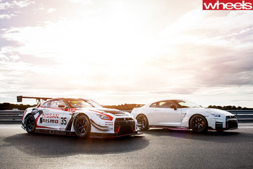 Nismo -GT-R-performance -model -with -road -model