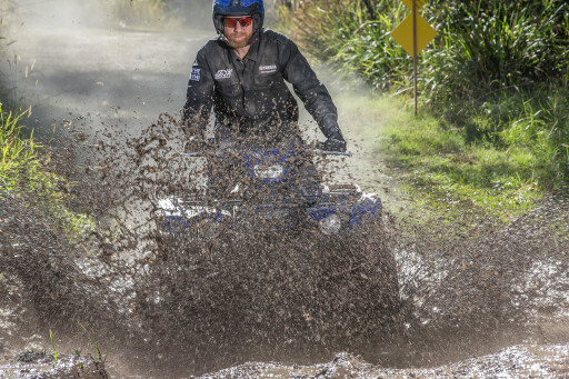 Yamaha Kodiak 450 ATV Quad mud
