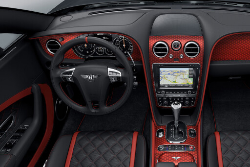 Bentley -Continental -GT-Black -Speed -interior