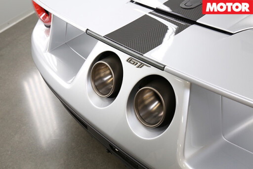 Ford GT Competition -Series exhaust