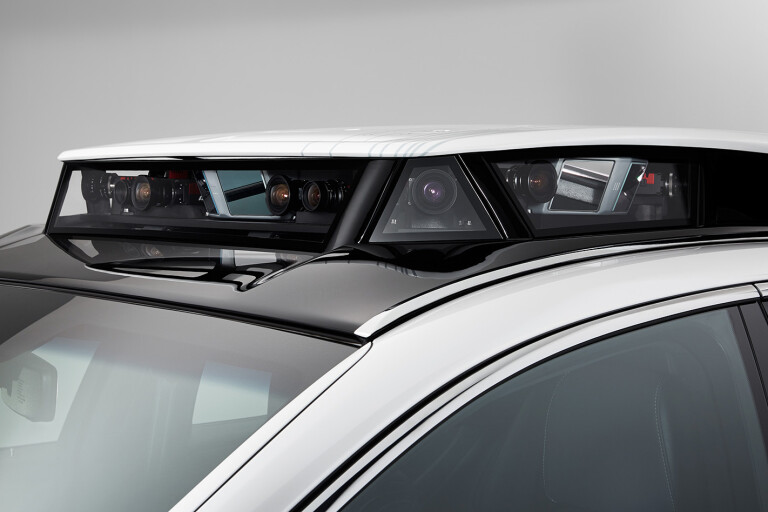 Toyota TRI-AD level 4 autonomous prototype Lexus LS