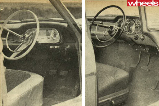 1960-Ford -Falcon -and -Holden -FB-interiors