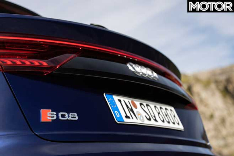 2019 Audi SQ 8 TDI Rear Badge Jpg