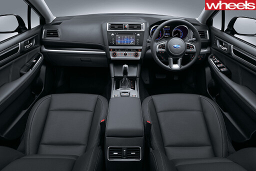 Subaru -liberty -interior