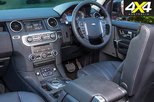 Land rover discovery interior