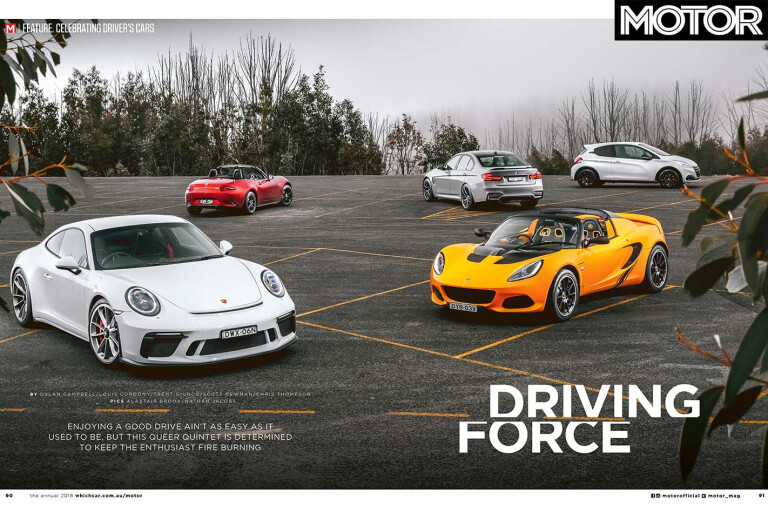 MOTOR Magazine The Annual 2018 Issue Drivers Cars Jpg