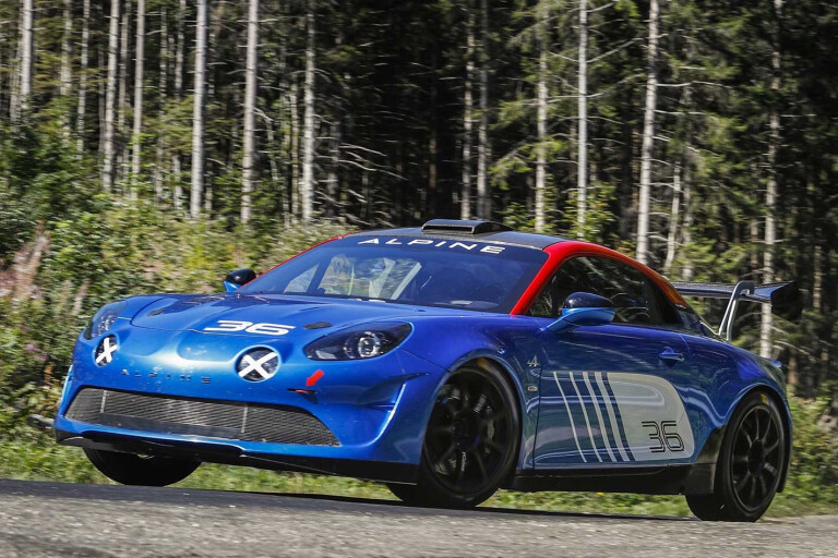 Alpine A110 Rally revealed