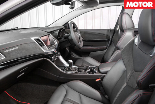 2017 Holden Commodore Motorsport Edition interior