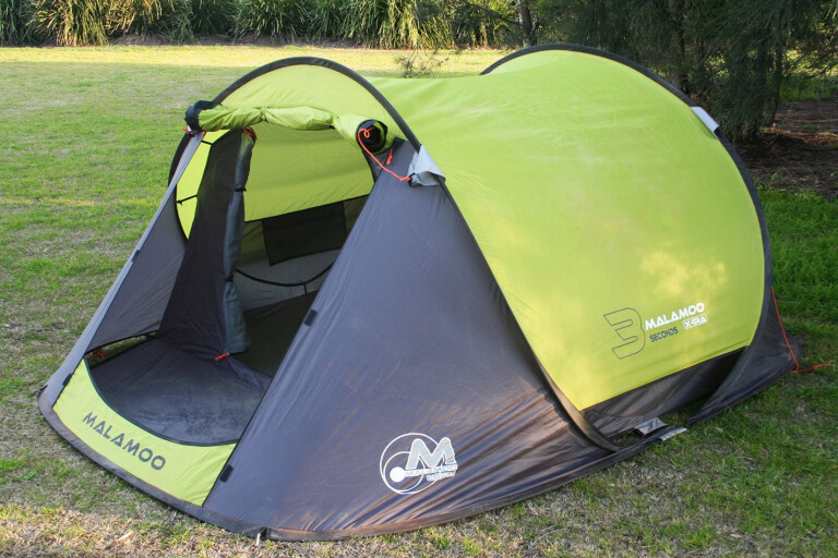 Malamoo 3-second Oztent product test
