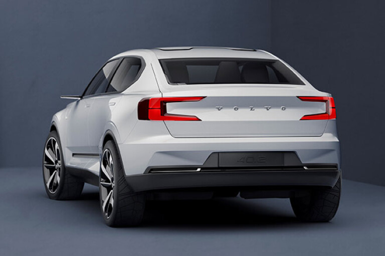 Volvo concept 40 rear side