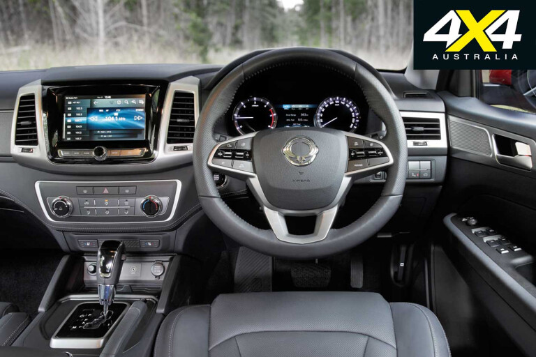 2019 Ssangyong Musso Dual Cab Ute Interior Jpg