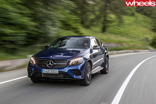 Mercedes -Benz -GLC-front -driving