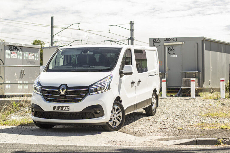 Renault Trafic Crew Review Front Side Static Jpg