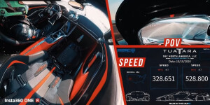 SSC Tuatara production speed record fake