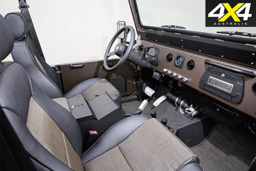 ICON FJ44 Land Cruiser interior