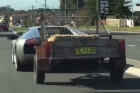 VIDEO: Lamborghini Murcielago caught towing trailer